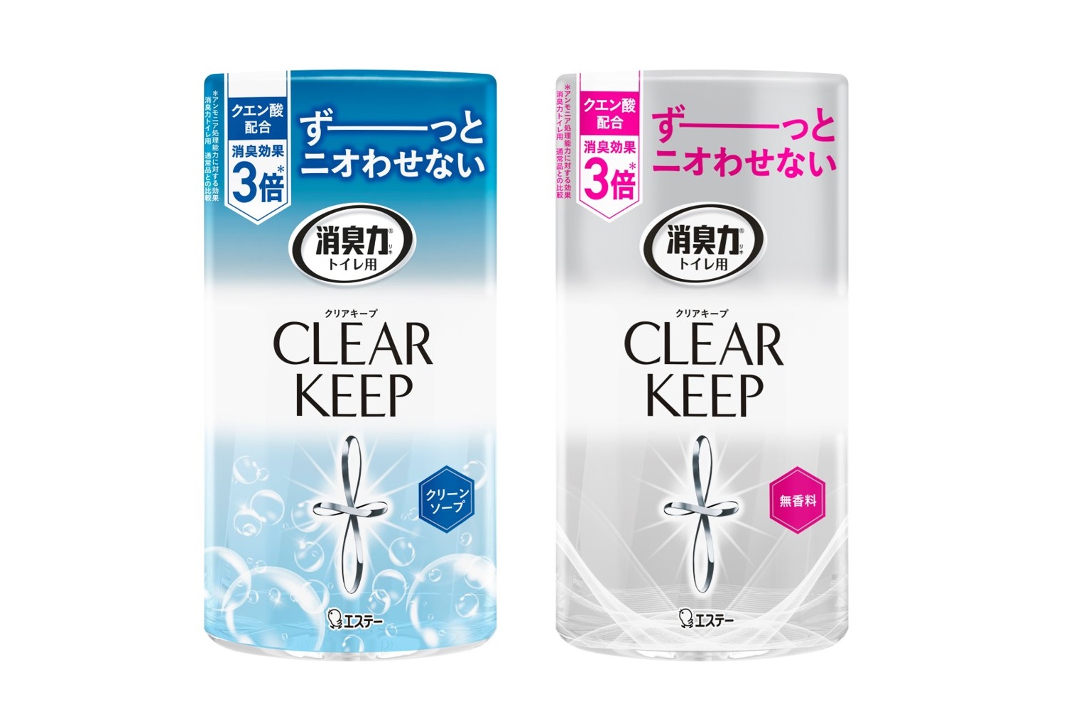 クエン酸の力でトイレ空間をず―っとニオわせない 「消臭力 トイレ用 CLEAR KEEP(クリアキープ)」を新発売