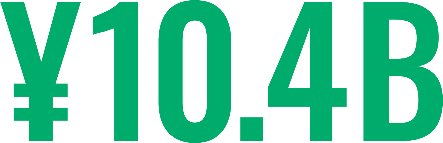 104億円